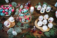 Christmas sweets and desserts