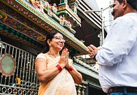 Indian couple spending time together