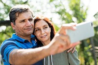 Couple spending time together