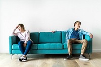 People sitting on a sofa<br />