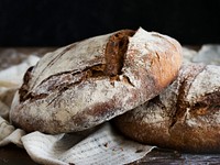 Big round loaves of bread food photography recipe ideas