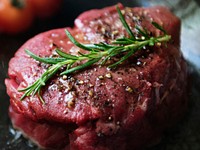 Fillet steak cooking food photography recipe idea