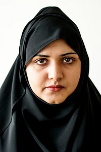 Portrait of a Muslim woman