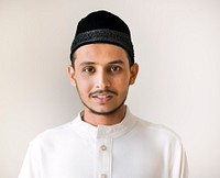 Portrait of a Muslim man