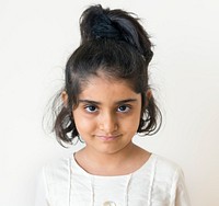 Portrait of a Muslim girl