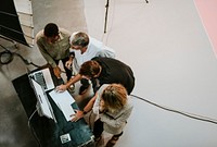 Behind the scenes with a shoot team