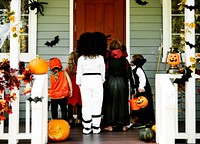 Little kids trick or treating