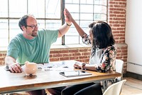 Couple talking about their financial issues