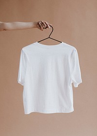 White shirt in a hanger