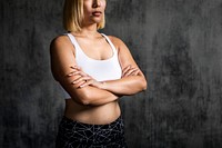 Portrait of a sporty woman