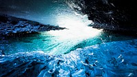 Beautiful Icelandic ice cave