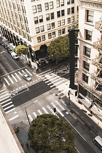 Junction in downtown Los Angeles