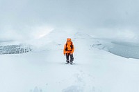 Landscape photographer at the Faroe Islands, part of the Kingdom of Denmark