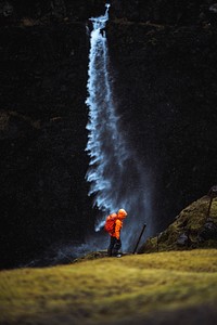 Múlafossur waterfall in the Faroe Islands