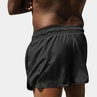Men&rsquo;s shorts mockup psd summer apparel photoshoot