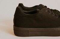 Woman's psd black canvas sneakers