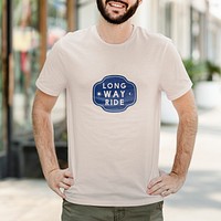 Men’s tee mockup psd, casual fashion design