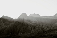 Dark nature background, Scotland views