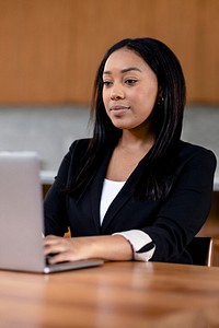 Successful businesswoman working from home in the pandemic 