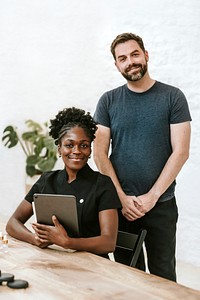 Massage therapists, spa staff photography