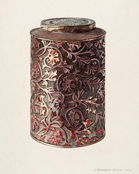 Coffee Can (1938) by J. Howard Iams. Original from The National Gallery of Art. Digitally enhanced by rawpixel.