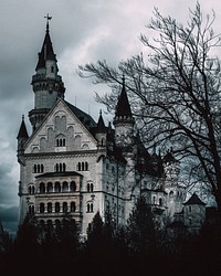 Neuschwanstein castle in Bavaria, Germany