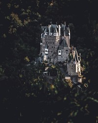Castle Eltz on a hill in Germany