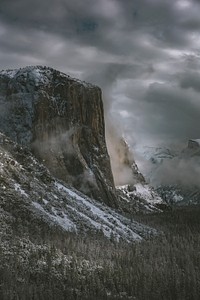 Winter at Yosemite National Park, United States