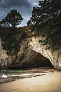 Cave at Coromandel Peninsula, New Zealand