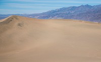 View of a beautiful desert