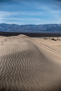 View of a beautiful desert