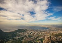 View from the Table Mountain, Cape Town, South Africa