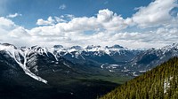 Sulphur mountain in Banff, Canada