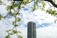 Modern building in Toronto, Canada