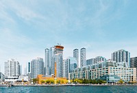 Skyline of the city of Toronto, Canada