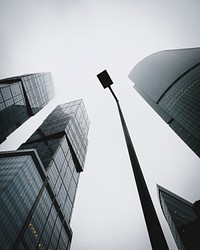 Business buildings in Moscow, Russia