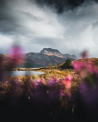View of moutains in Scottish Highlands, Scotland
