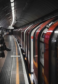 The underground tube in London