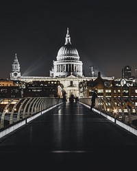 St. Paul's Cathedral in central London, United Kingdom