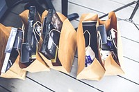 Shopping bags full of goodies. Visit Kaboompics for more free images.