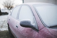 Car covered in frost. Visit Kaboompics for more free images.