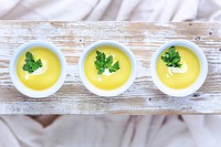 Creamy corn soup