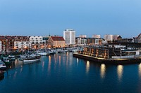 Gdansk harbor, Poland. Visit <a href="https://kaboompics.com/" target="_blank">Kaboompics</a> for more free images.