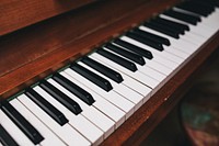 Close up of a classic piano. Visit Kaboompics for more free images.
