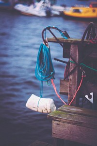 Rusty fishing and boat gear. Visit <a href="https://kaboompics.com/" target="_blank">Kaboompics</a> for more free images.