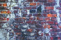 Rustic and weathered brick wall. Visit <a href="https://kaboompics.com/" target="_blank">Kaboompics</a> for more free images.