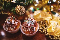 Christmas themed cakes. Visit <a href="https://kaboompics.com/" target="_blank">Kaboompics</a> for more free images.