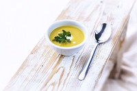 Creamy corn soup. Visit <a href="https://kaboompics.com/" target="_blank">Kaboompics</a> for more free images.