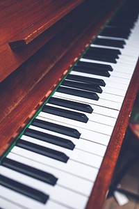 Close up of a classic piano. Visit Kaboompics for more free images.