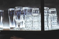 Clean drinking glasses. Visit <a href="https://kaboompics.com/" target="_blank">Kaboompics</a> for more free images.